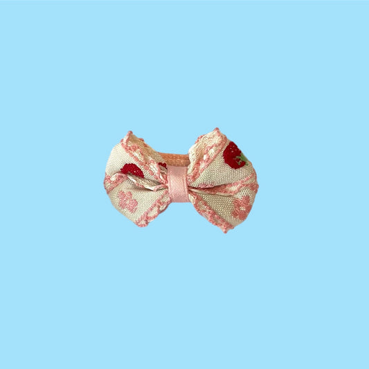 Strawberry Bow Tie